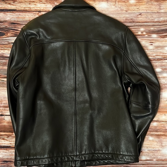 Guess Leather jacket. Medium. Black - Picture 3 of 3
